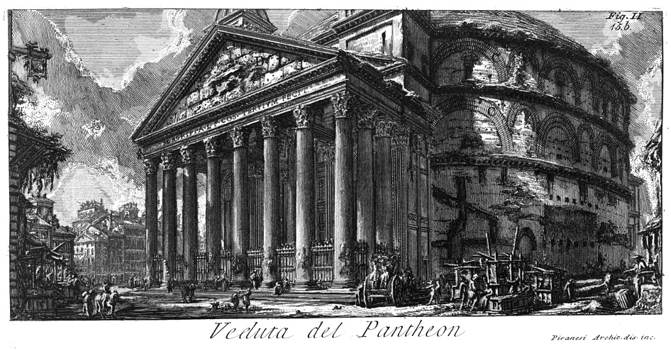 Piranesi's Veduta del Panteon